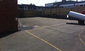 nursery playground - before
